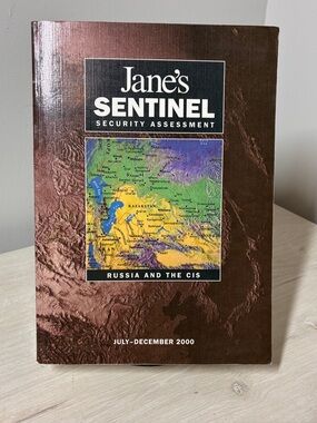 Janes Sentinel Russia CIS Security Assessment 2000 PB Rare Military Ref